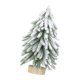 thumbnail image 5 of Árbol de Navidad artificial, árbol de cedro, árbol de Navidad, vacaciones, vintage, flocado, Navidad. con Nieve Blanca Talla L, 5 of 9