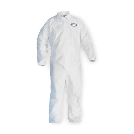 Kleenguard Ultra Coveralls - KLEENGUARD 44316 Kleenguard(R) A40, Elastic, 3XL, PK 25
