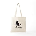 thumbnail image 5 of CafePress - Ski Utah Tote Bag - Unisex Canvas Tote Bag, Beige, 1-Piece, 5 of 6