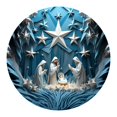 thumbnail image 4 of Round Acrylic Christmas Decorations Blessing Baptism Decorations Holiday Wall Decorations, 4 of 6