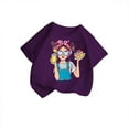 thumbnail image 2 of Hienoo Big Girls Graphic T-Shirt Cartoon Short Sleeve Cotton T Shirt, Sizes 3-14, 2 of 4
