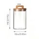 thumbnail image 2 of Jarras Vidrio 1000ml Herméticas con Asas para Café y Grano, 2 of 2