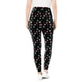 thumbnail image 2 of Woman Within Plus Size Tall Stretch-Cotton Knit Pull-On Printed Leggings, 2 of 3