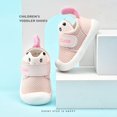 thumbnail image 5 of huajiao Toddler Squeaky Sneakers Flat Non Slip Strap First Walking Sport Shoes Baby Boys Girls Outdoor 10c Shoes for Boys, 5 of 6
