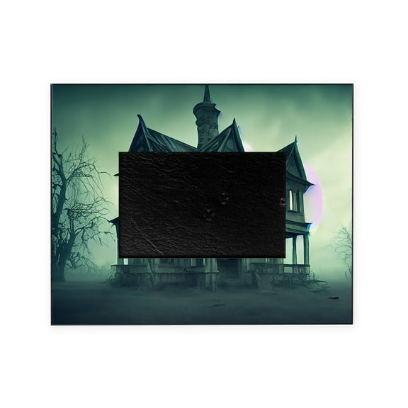 CafePress - Haunted House - Decorative 8x10 Picture Frame