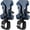 Blue, variant on 2 PCS Drill Belt Clip Self Locking Holder, Quick Release Drill Clip for Tool Belt, Heavy Duty ABS Waist Tool Hanger for Electricians