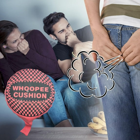 Whoopee Cushions for Kids, 7.8 Inch Woopie Cushion Party Favor Fart Prank, Gag Toys, Funny Gifts, White Elephant Gifts, Funniest Fart Game