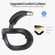 thumbnail image 5 of Diadema cómoda para Meta Quest 3, correa de repuesto ligera accesorios de realidad virtual, reduce la presión sobre la cara, está acolchada para mayor comodidad y tiene un práctico diseño abatible, 5 of 9