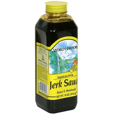 World Harbors Jamaican Style Jerk Marinade & Sauce, 16 oz (Pack of (Best Jamaican Jerk Marinade)