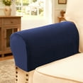 thumbnail image 2 of Leodye 2PCS Elastic Sofa Armrest Covers Thickened Stain Resistant Protective Covers Solid Color for Home Furniture Decoration -(18-21 * 6.5-8 * 8-1 1in), 2 of 6
