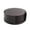 brown, variant on Set of Leather Drink Coasters Round Cup Mat Pad for Home and Kitchen Use-brown