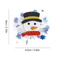 thumbnail image 1 of Clip de pelo de oreja de alce de Navidad Kawaii para mujeres y niñas, horquilla de muñeco de nieve de Papá Noel, pasadores de fiesta de Navidad, sombreros para niños, 1 piezas, 1 of 4