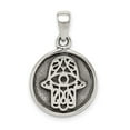 thumbnail image 4 of Sterling Silver Antiqued Hasma Pendant, 4 of 5