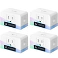 thumbnail image 1 of Monitor de energía WiFi Smart Plug Meross Matter de 15 A, paquete de 4, 1 of 7