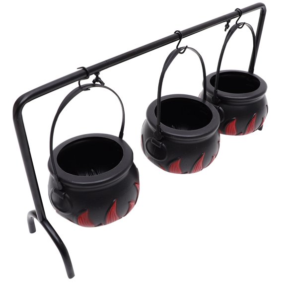 BESTYASH Plastic Buckets Kettle Shape for Treats 3Pcs