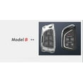 thumbnail image 2 of Sturdy Heavy Metal Key Fob Cover with Keychain - Premium Protector Case for 2020-2022 Cadillac ATS CT5 CT6 XT4 XT5 XTS 5 6 Button Smart Keyless Remote Vehicle Accessories, 2 of 6