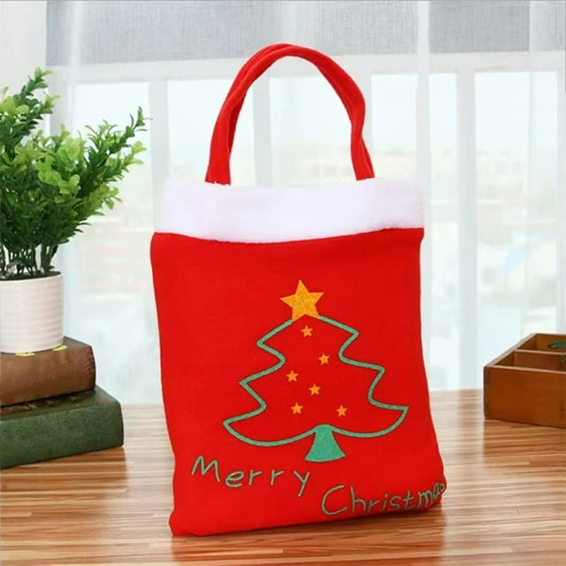 50% off Clearance Christmas Decorations Christmas Gift Bag - Christmas Tree Candy Gift Bag - Christmas Reindeer Storage Bag - Cute Christmas Eve Fruit Bag