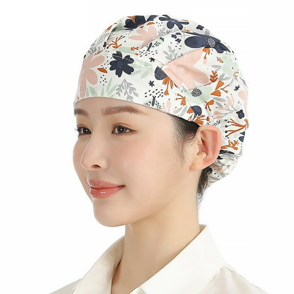 SIEYIO Kitchen Hat Elastic Baker Kitchen Cooking Chefs Cap Ensure Hair Stays Tidy