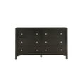 thumbnail image 5 of Glory Furniture Burlington 6-Drawers Bedroom Dresser in Black, 5 of 8