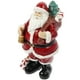 thumbnail image 5 of ColoMX Resin Santa Claus Statue Regalo de Navidad Fiesta de Navidad Artesanía de resina Santa Claus Figura, 5 of 8