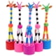 thumbnail image 1 of 5pcs títeres de jirafa de madera juguetes swing baile bailando jirafas figuras empuje juguetes para niños (estilo aleatorio), 1 of 7