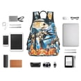 thumbnail image 4 of Goofa The Nightmare Before Christmas Pattern School Backpack for Students – Tear-resistant Bag Spacious, Comfortable, and Stylish Backpack with Multiple Pockets, 4 of 7