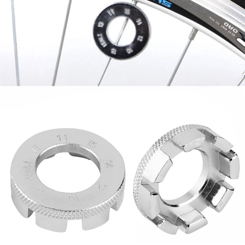 Bicycle 6 Way Spoke Nipple Key Bike Cycling Wheel Rim Spanner Wrench Repair Tool