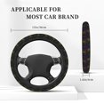 thumbnail image 3 of Balery Mardi Gras Carnival Fundas elásticas antideslizantes para volante, funda protectora universal para hombre y mujer, 15 pulgadas, accesorios para coche., 3 of 6