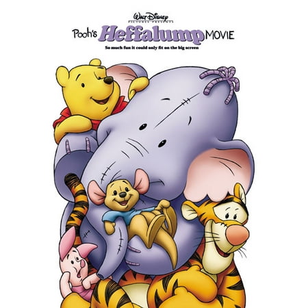 - Winnie The Pooh - Pooh's Heffalump Movie - Movie Poster / Print (Pooh, Tigger, Piglet…)