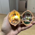 thumbnail image 5 of Walnut Bookstore Miniature Resin Decoration Ornament For Home,Decoration*1 Clearance, 5 of 5