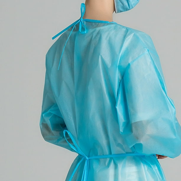 Disposable Surgical Gown Doctor Nurse Medical Lab Protective Gowns