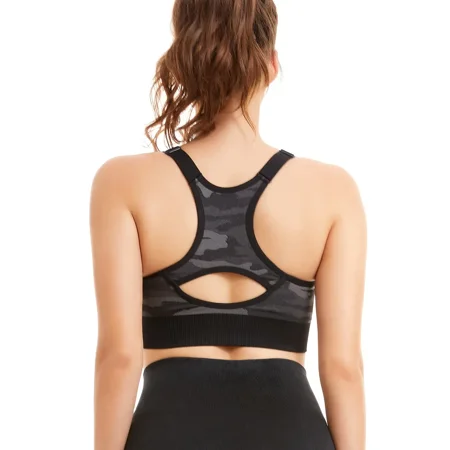 

Women‘s Racerback Sleeveless Workout Sporty Bra Fashion Solid Bra With Removable Pads Women‘s Underwear & Lingerie