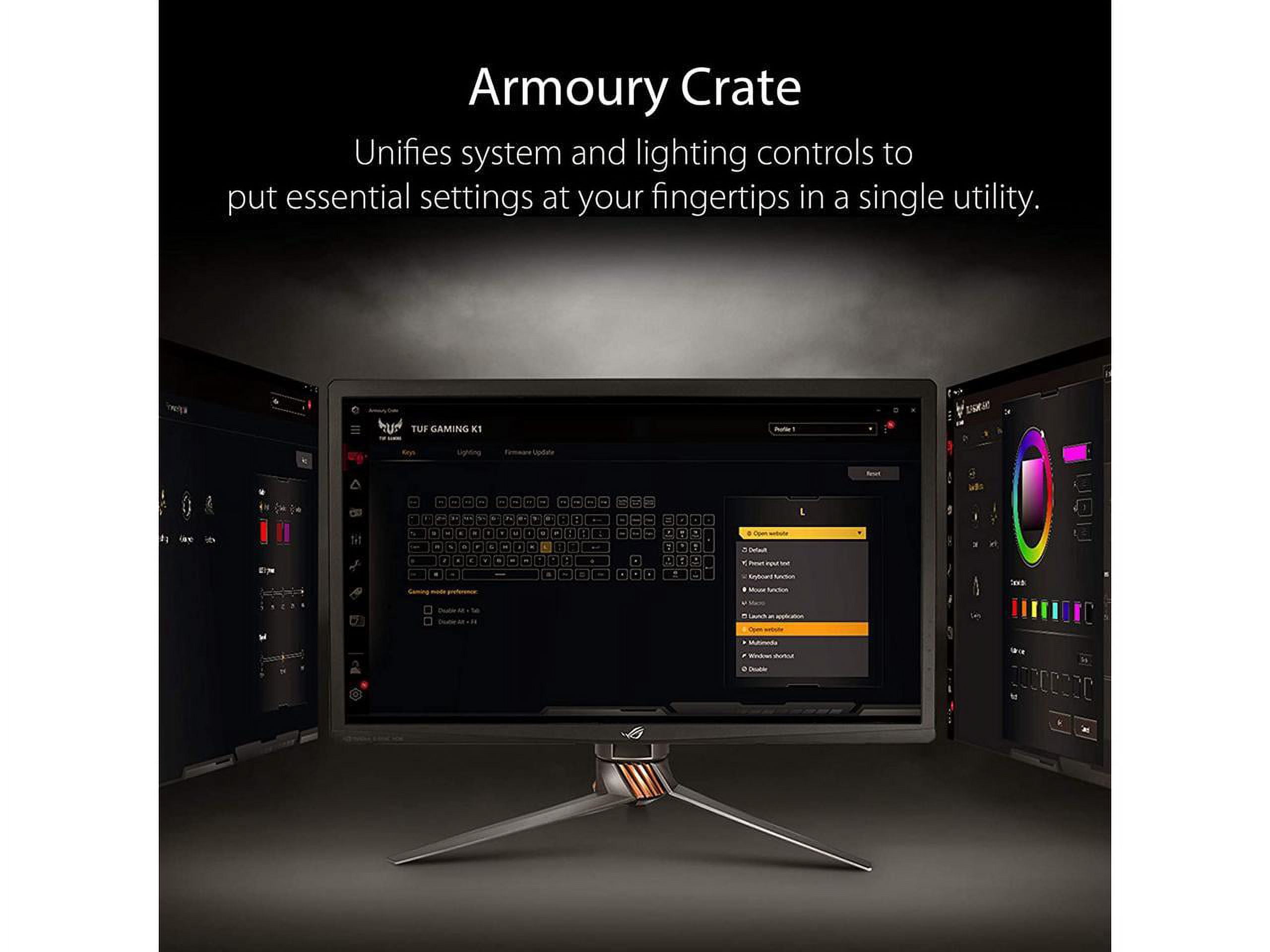 ASUS TUF Gaming K1 Gaming Keyboard RA04, Wired