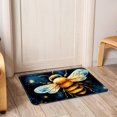 thumbnail image 6 of Bee Non-Slip Polyester Door Rugs, Kitchen Rug, Chair Mat - Machine Washable Area Floor Carpet, 6 of 6