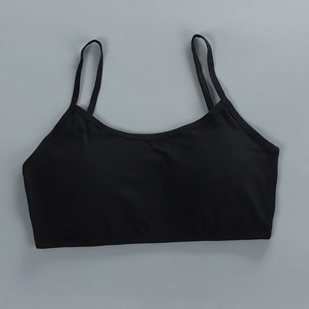 

Girls’ 12 Year Old Bra Youth Bra Top Bra Children’s Sports Training Bra Tank Top Children’s Bra