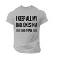 thumbnail image 3 of Father Day Printed Fashionable Men Tennis T Shirt Casual Short Sleeve Crew Neck Soft Blend Top Summer Streetwear, 3 of 5