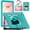 Light Blue, variant on Case For Samsung Galaxy Tab A112025 / Galaxy Tab A9 2023 Handle Protective Cover 360° Rotating Ring Stand, Shockproof Dropproof Case For Kids Kickstand & Adjustable Shoulder Strap,Lavender Grey