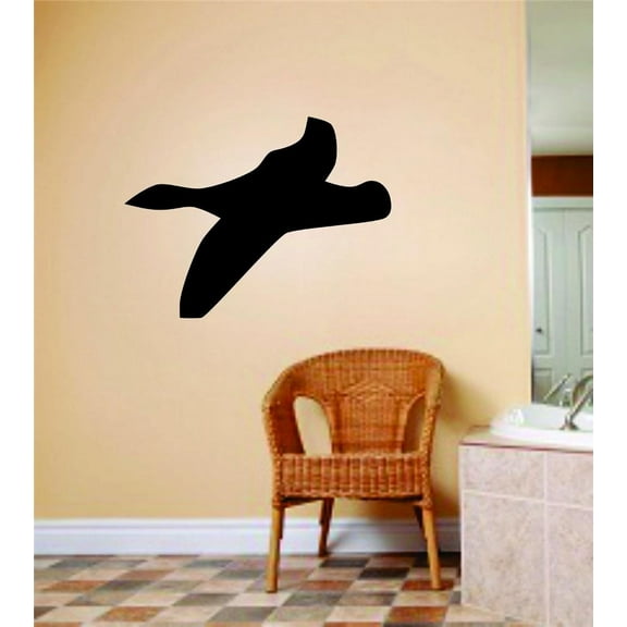 Wall Design Pieces Geese Animal Hunting Hunter Man Gun Boys Kids Bed Room Sports 16 X 24 Inches