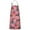 Chihuahua and Flower, variant on Border Collie Dog and Flower Florals Apron-Garden Aprons for Women with Pockets-Cotton Linen Waterproof Kitchen Cooking Gardening Aprons Adjustable for Kitchen,Cooking,BBQ and Salon 33x27 Inch
