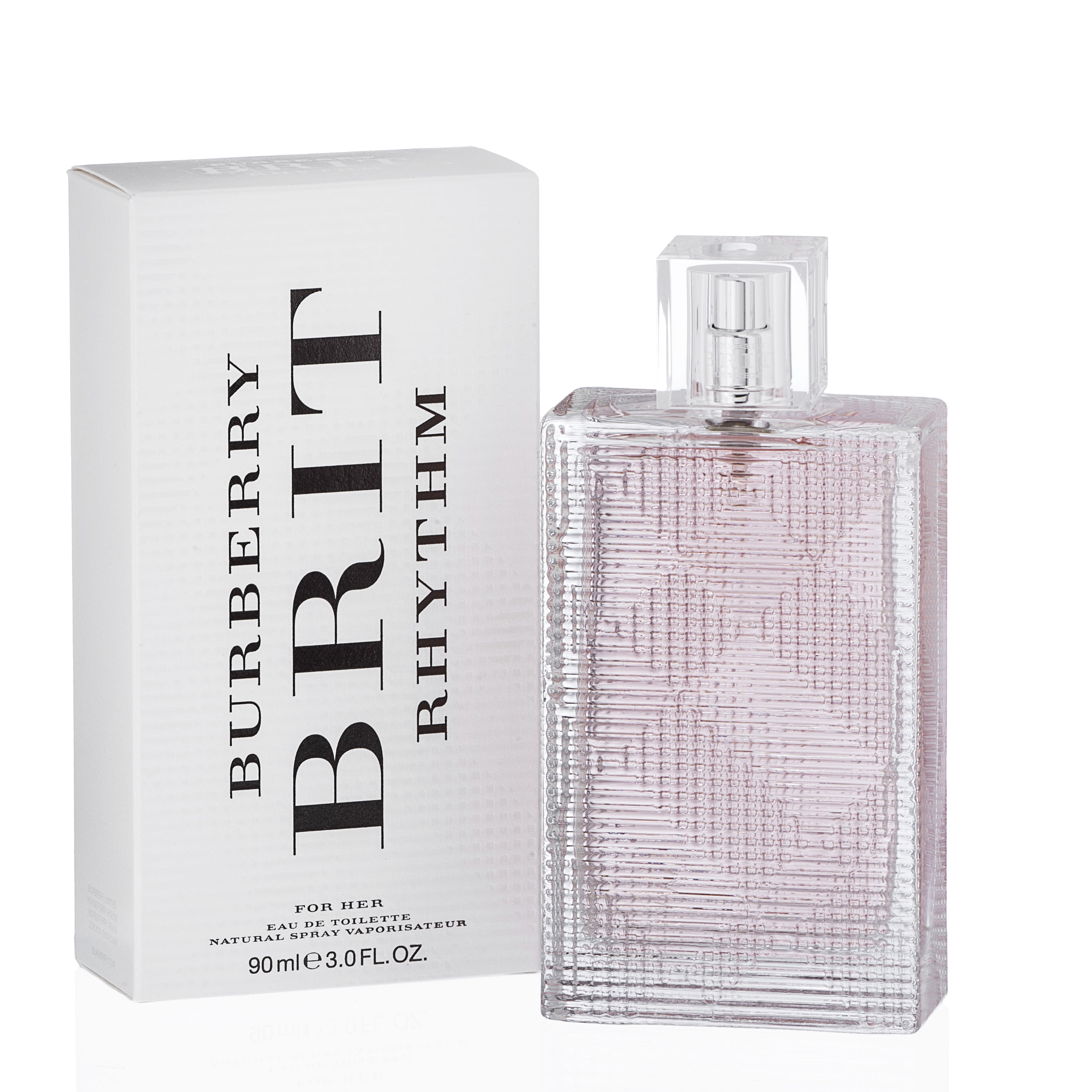 Burberry Brit Rhythm Eau de Toilette Perfume for Women, 3 Oz Full Size