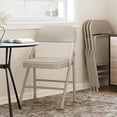 thumbnail image 4 of Ensemble de 4 Chaises Pliantes, Cadre en Métal, Supporte 350 Lb, 4 of 6
