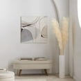 thumbnail image 2 of Bouclair Banc de Rangement en Tissu Taupe sur Pieds en Bois, 2 of 10