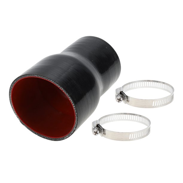 Tubería de silicona automotriz 4.02" a 3.27" ID 4 capas intercooler calentador tubo de aire 6" longitud