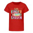 thumbnail image 4 of Boys T Shirt Shirts Kindergarten Hello School I Come First Day At School Nursery Graduation Boys Hawaiian Shirt Clothes, 4 of 4