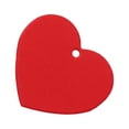 thumbnail image 2 of Sonducket Cartón Kraft en blanco corazón Vintage tarjetas moda autoensamblaje muestra accesorios creativamente suministro para el hogar Accesorios de disfraces Rojo, 2 of 6