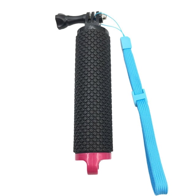 Color brillante, resistente al agua, empuñadura de mano subacuática, montaje en la manija, monopié de buceo de mano para Gopro Scienceny DZ3991-02B