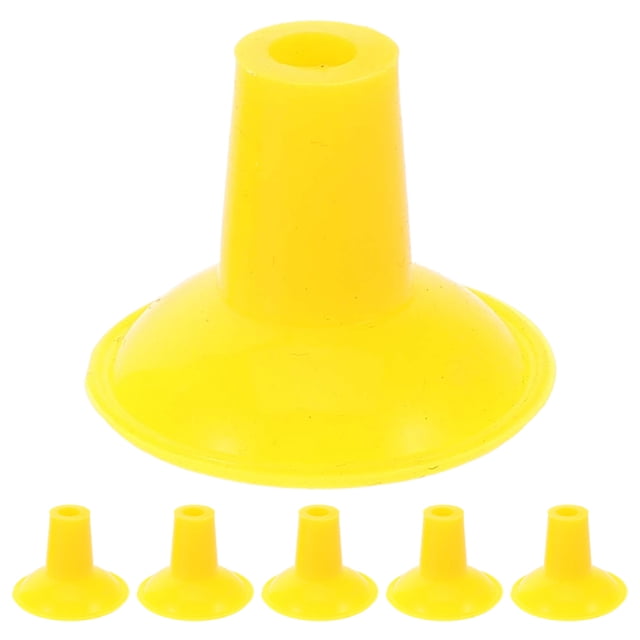 KAKOWELY valve lapping compound 6pcs Automotive Engine Valve Lapping Tool Set Precision Valve Lapping Tool Kit For Automotive Engine Repair Attachment Yellow