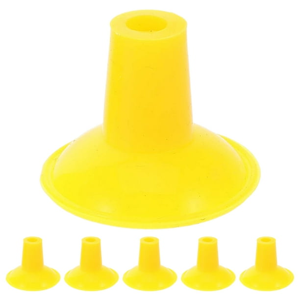 Juego de Herramientas de lapeado de válvulas de motor automotriz, Kit de herramientas de lapeado de válvulas de precisión para accesorio de reparación de motores automotrices, 6 uds., amarillo