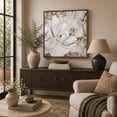 thumbnail image 2 of 40" x 40" Floral Framed Wall Art with Gold Foil Accents, by DecMode, 2 of 14