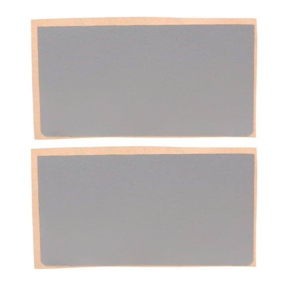 Premium Touchpad Cover Film 2 Pcs Silver Adhesive Backing Recover Your Laptop Surfaces